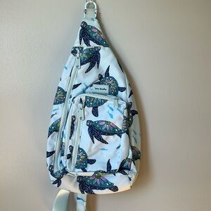 Vera Bradley Sea Turtle Crossbody in light blue